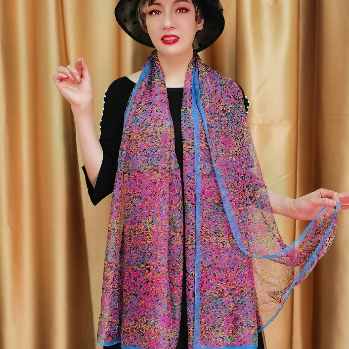 组合春秋百搭时尚丝巾