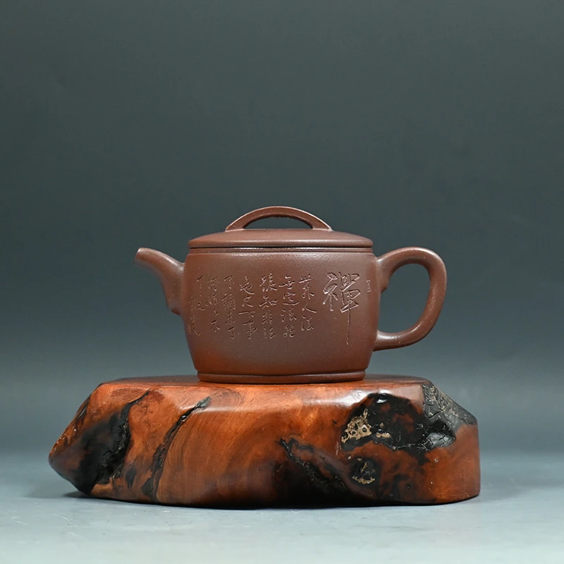 汲老严选 汲氏匠人汲小宁全手工 原矿底槽清 纯手工 小容量汉瓦壶
