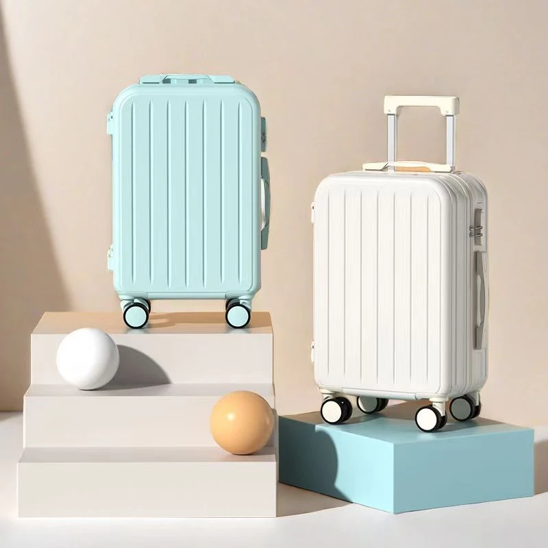 ins行李箱女旅行箱登机箱学生冬季密码箱时尚旅行行李箱加厚皮箱