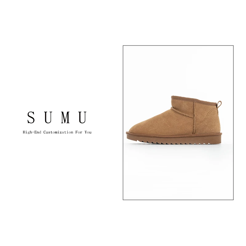 宿慕SUMU 10.18  冬季2023新款鞋子舒适运动舒适雪地靴22-89
