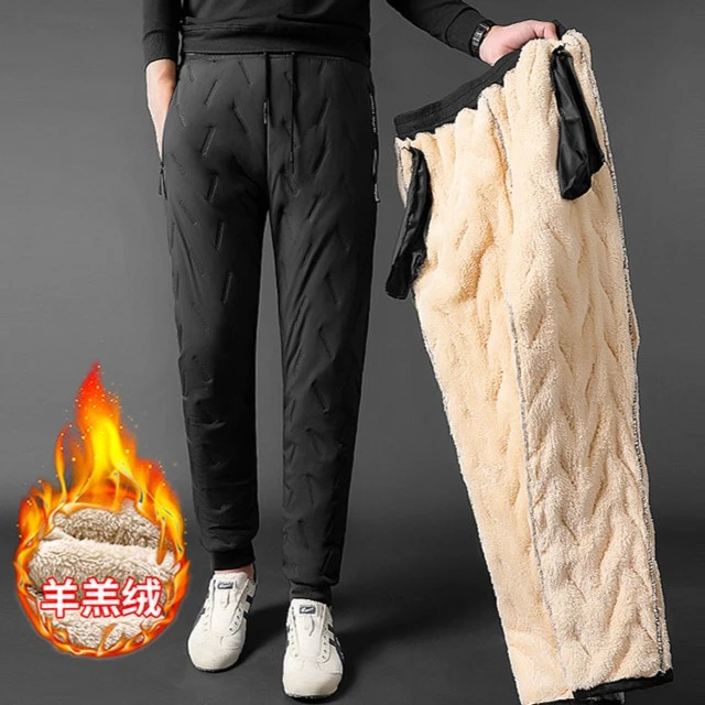三层保暖男女同款加厚保暖棉裤户外防风防水柔软冬季绒裤舒适防寒
