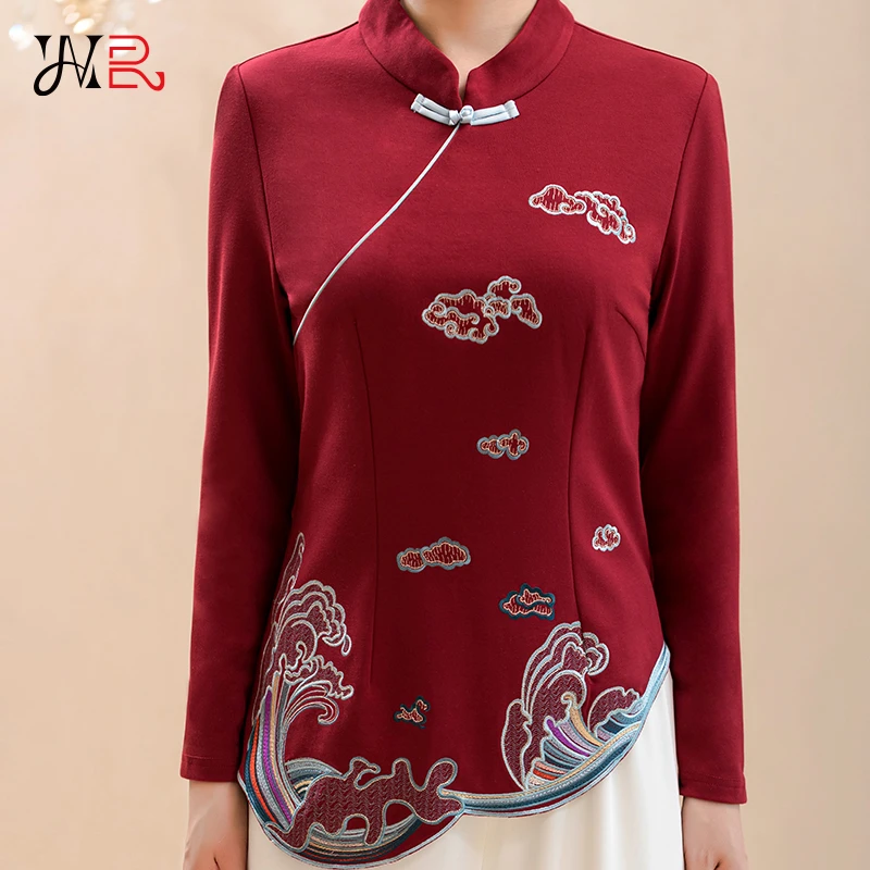 新中式海云诗韵上衣