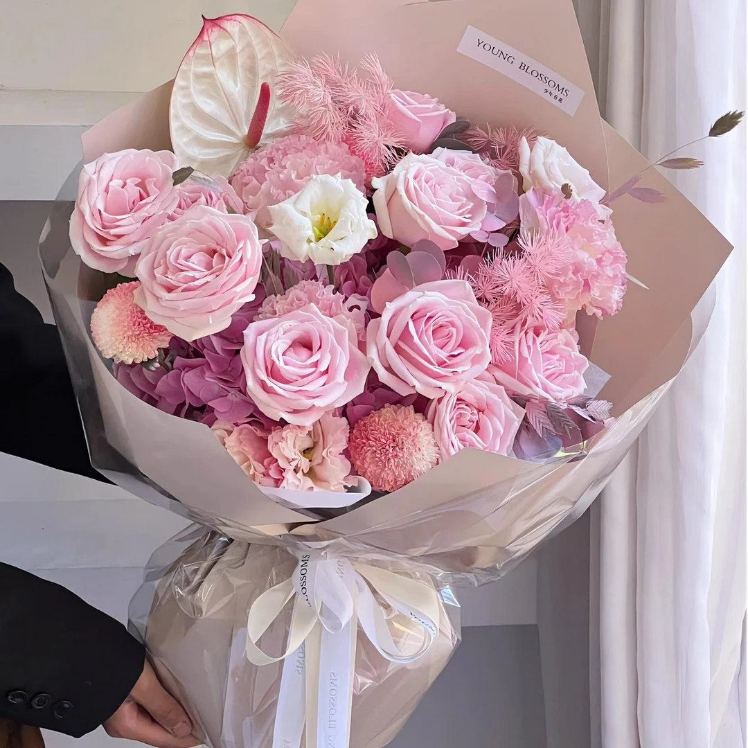 【刘亦菲同款】花束鲜花全国订购同城配送花店附近送花长辈朋友爱人
