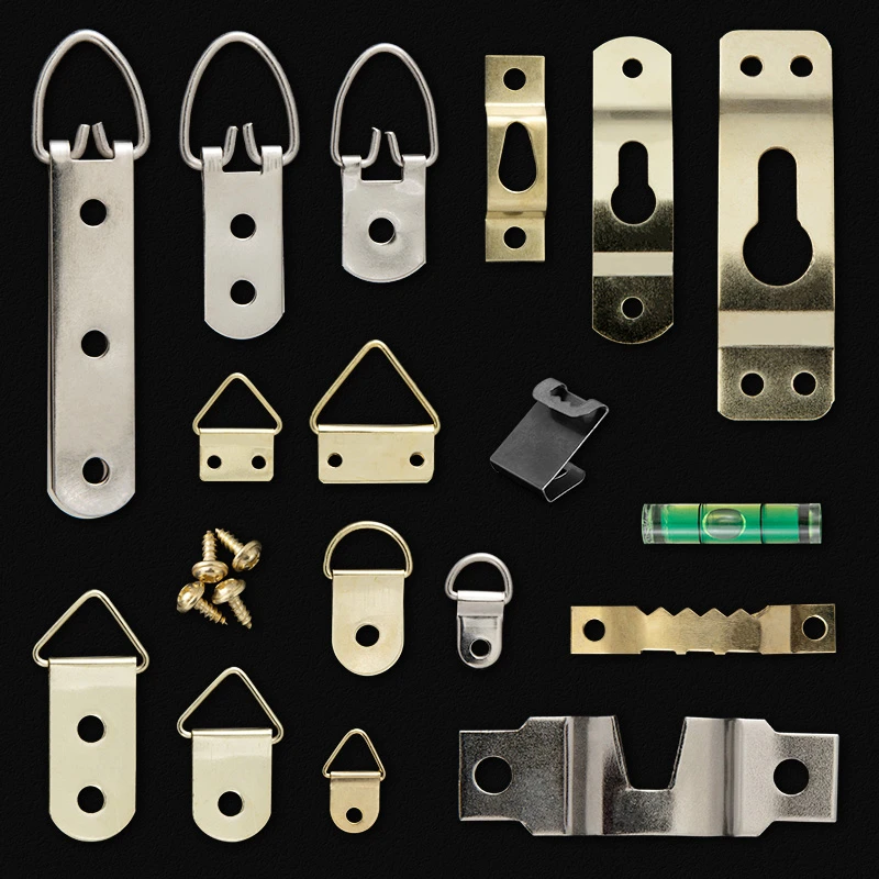 相框暗挂装饰画五金配件婚纱照挂钩镜框无痕钉置物架钉子墙上钩子