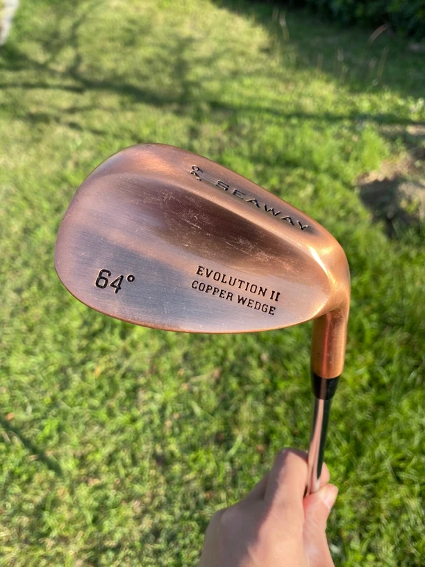 清仓 高尔夫球杆 大角度挖起杆 60度 64度古铜色 钢杆身 实物拍摄