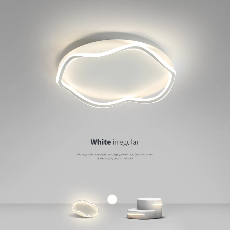 2023年新款卧室吸顶灯简约现代led房间灯具家用主卧极简创意ins风