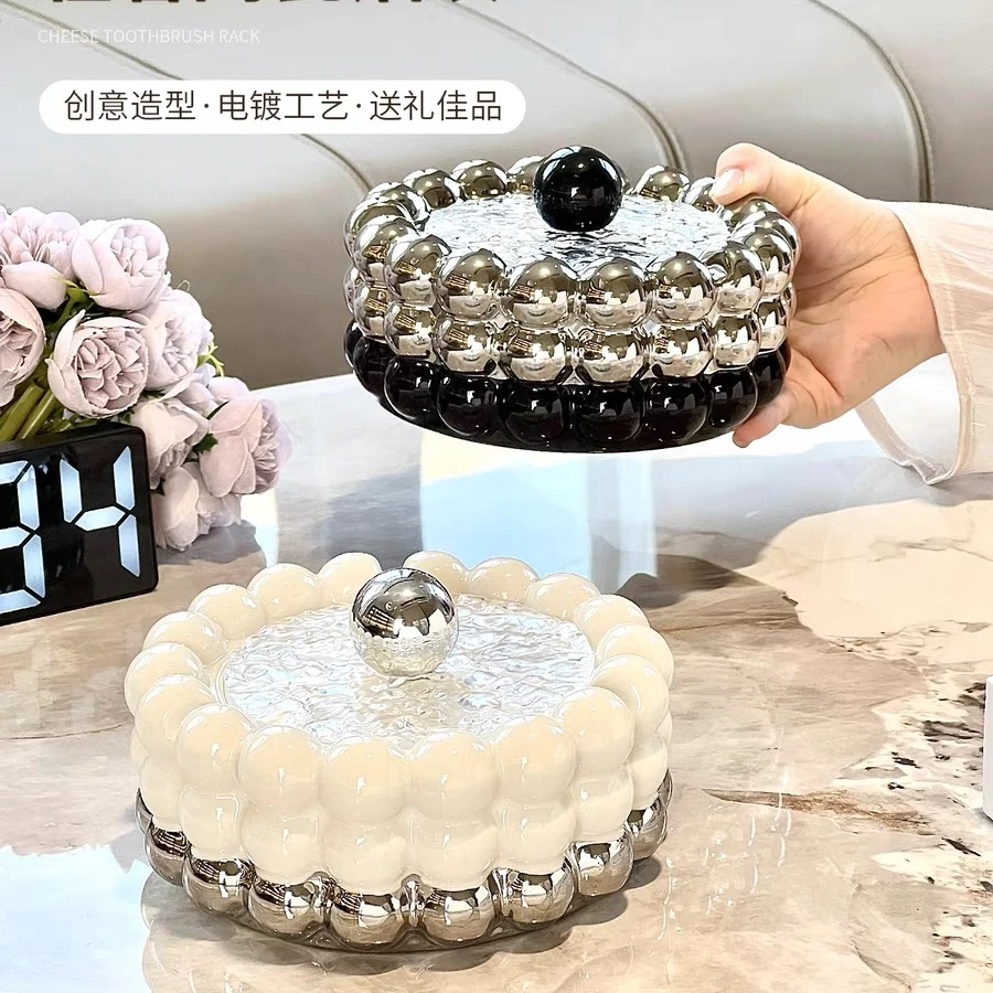 轻奢烟灰缸家用客厅高级感创意个性高端大气上档次防飞灰桌面摆件