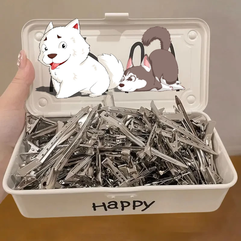 发根蓬松夹侧边刘海化妆定型无痕发夹定位高颅顶神器鸭嘴夹子发卡