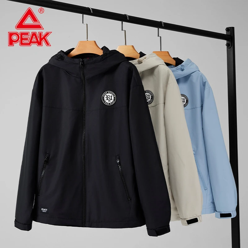 匹克运动外套夹克2025春季新款运动风衣休闲防风潮流宽松上衣连帽