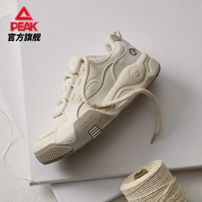 匹克态极漫游板鞋丨舒适低帮增高运动鞋百搭厚底休闲鞋潮流ins