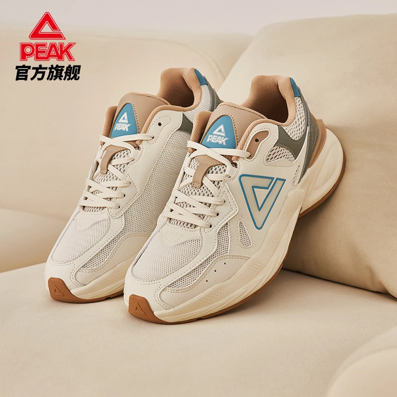 匹克态极面包鞋休闲鞋男鞋春季新款厚底老爹鞋百搭女鞋情侣运动鞋