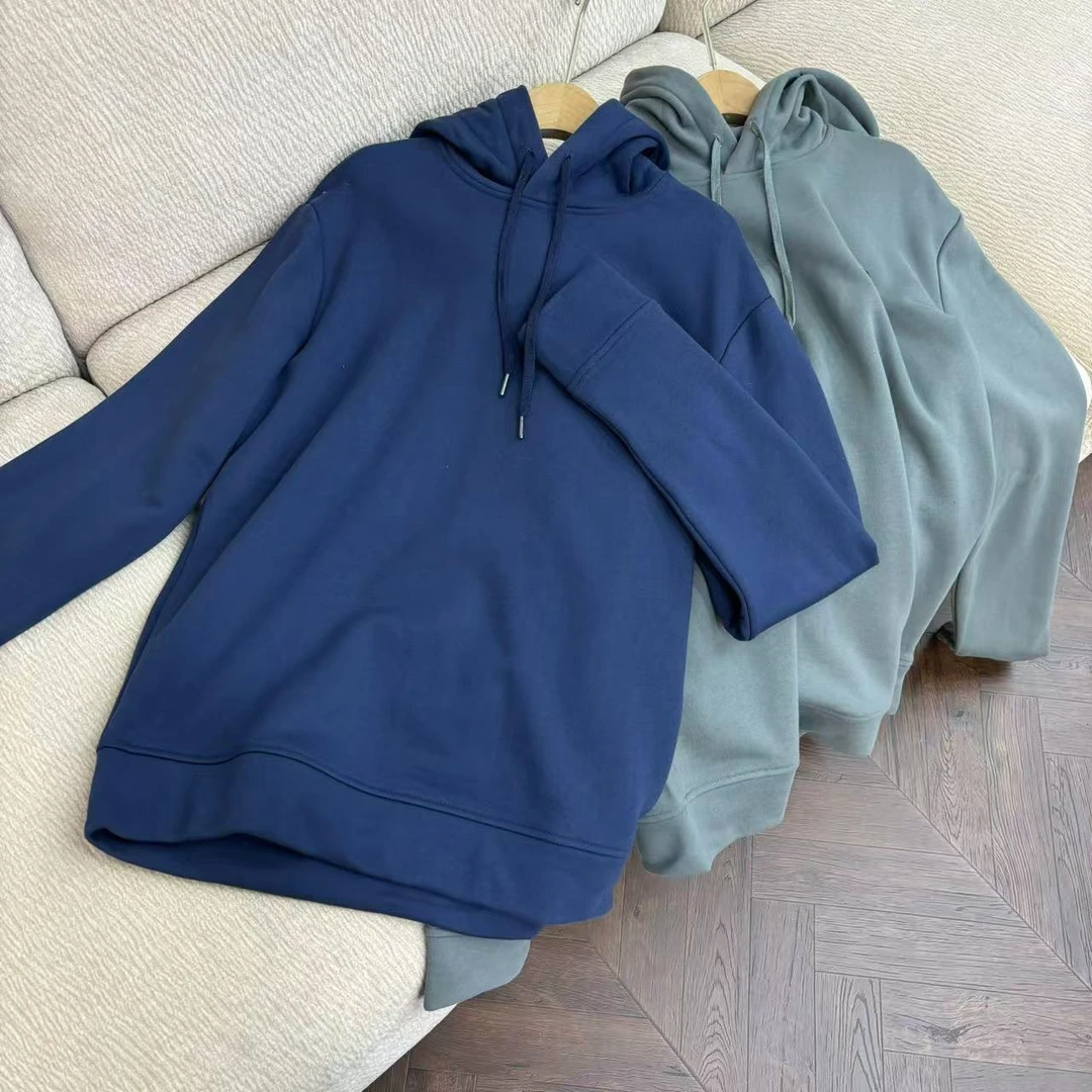 【特价】CSY3579 意大利客人订单 鹰双色连帽卫衣