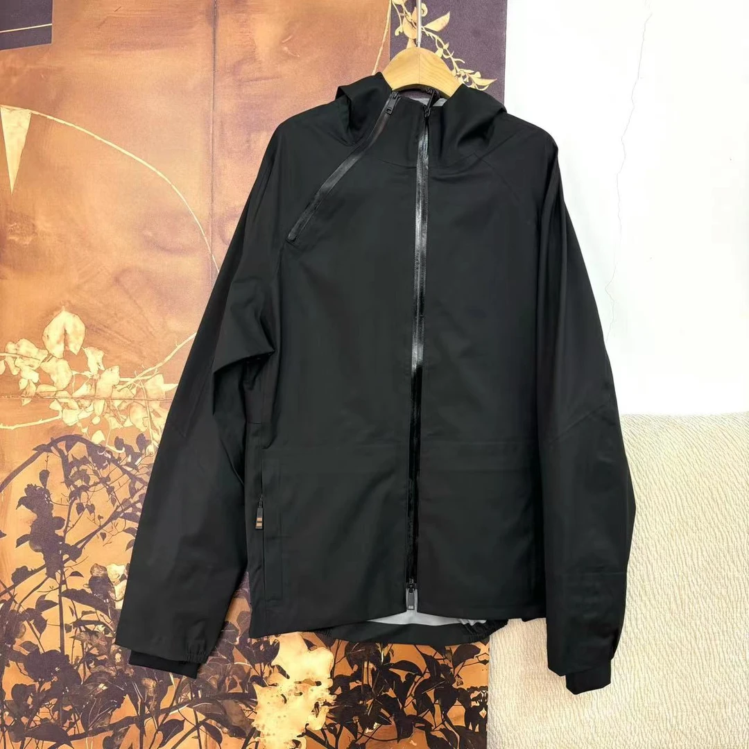 CSY3289 意大利客人订单 斜拉链冲锋衣