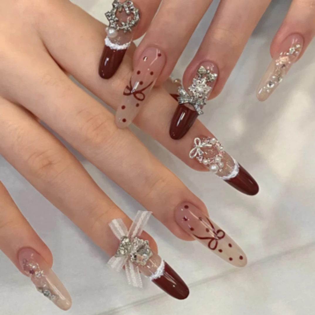 A001-A100热卖款找对应编码和尺寸去拍/纯欲超闪流行爆闪美甲