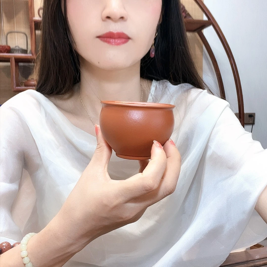 朱泥茶壶紫砂主人杯