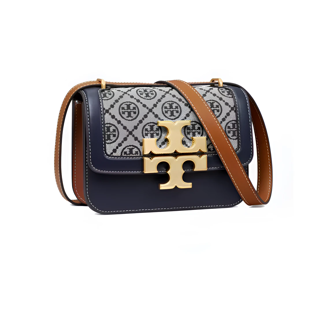 TORY BURCH/汤丽柏琦 蓝色方包单肩小号女款151309-405