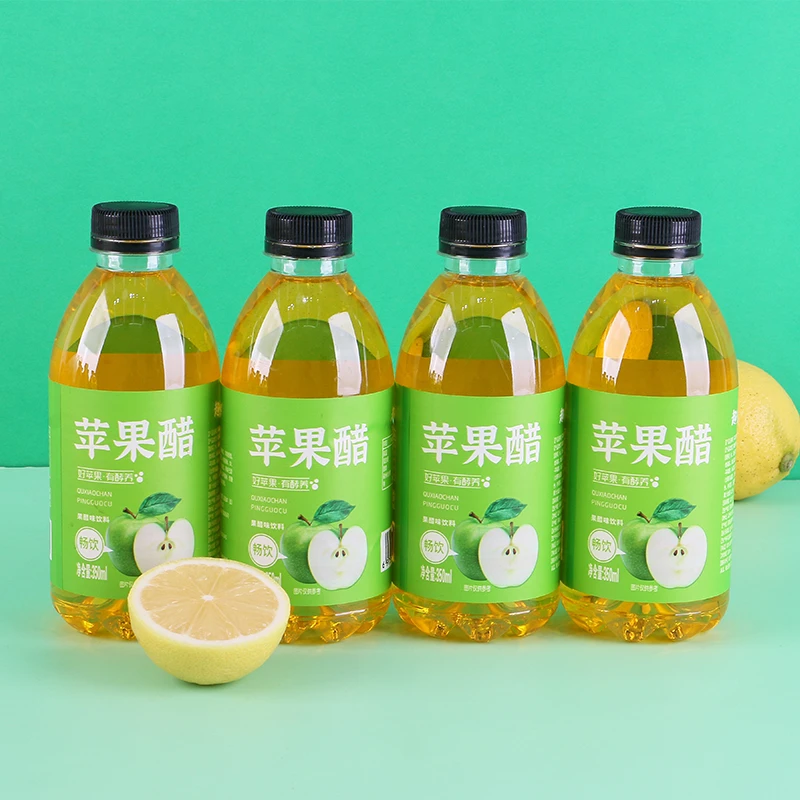 苹果醋饮料网红苹果味饮品350ml*6小瓶装酸甜果醋整箱特价批发