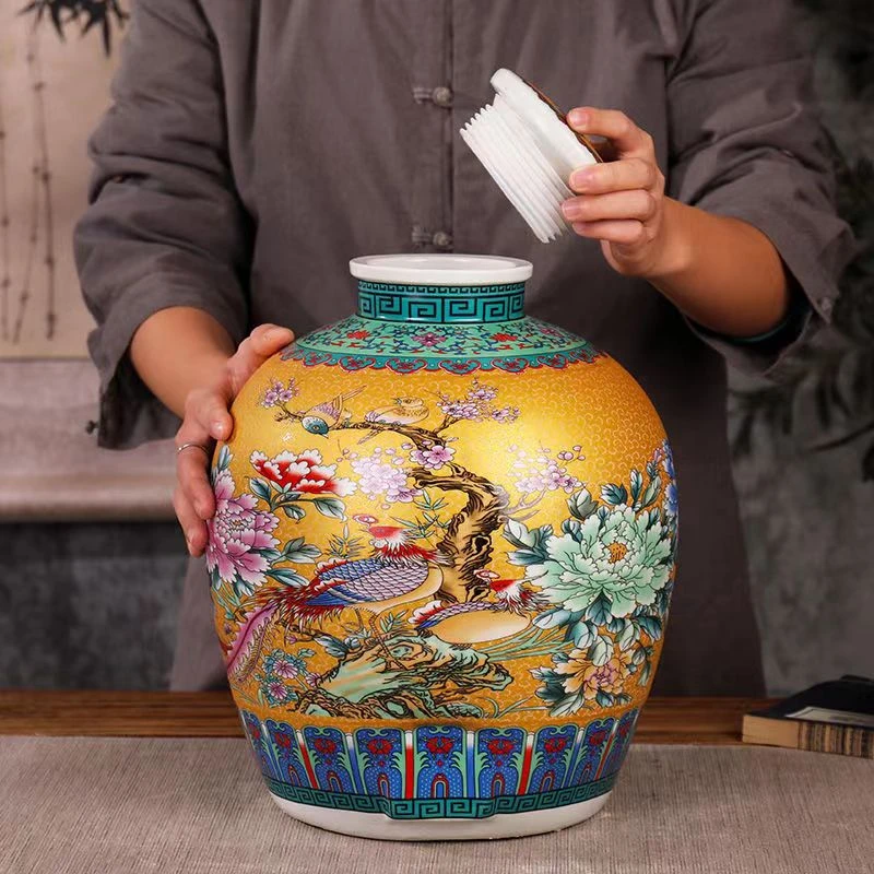 文赢11年老酒大坛装52度高度酒粮食酒固态法白酒浓香型酒传统52度