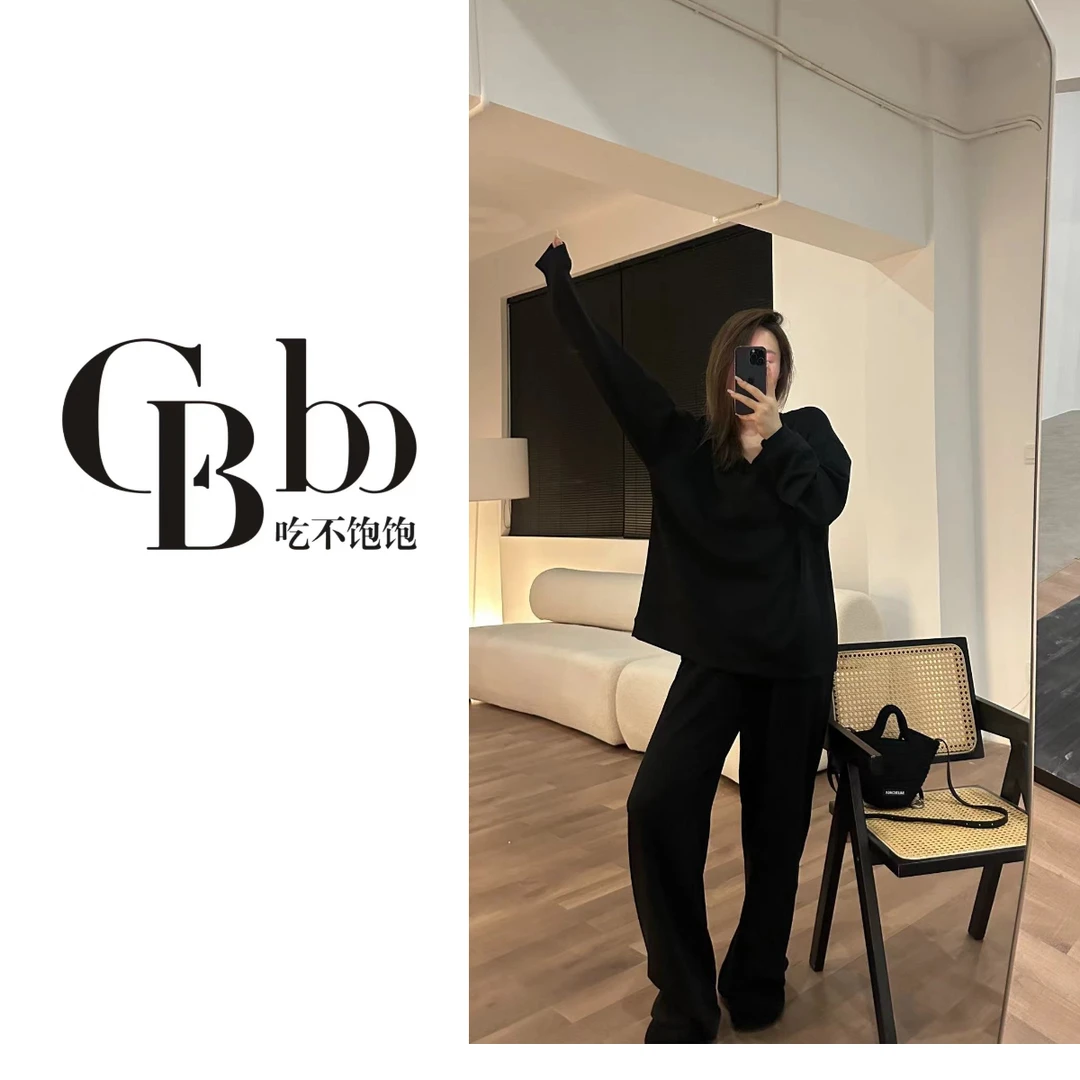 【吃不饱饱】大码 米兰往事 返潮复古重磅老钱风铜氨丝两件套032