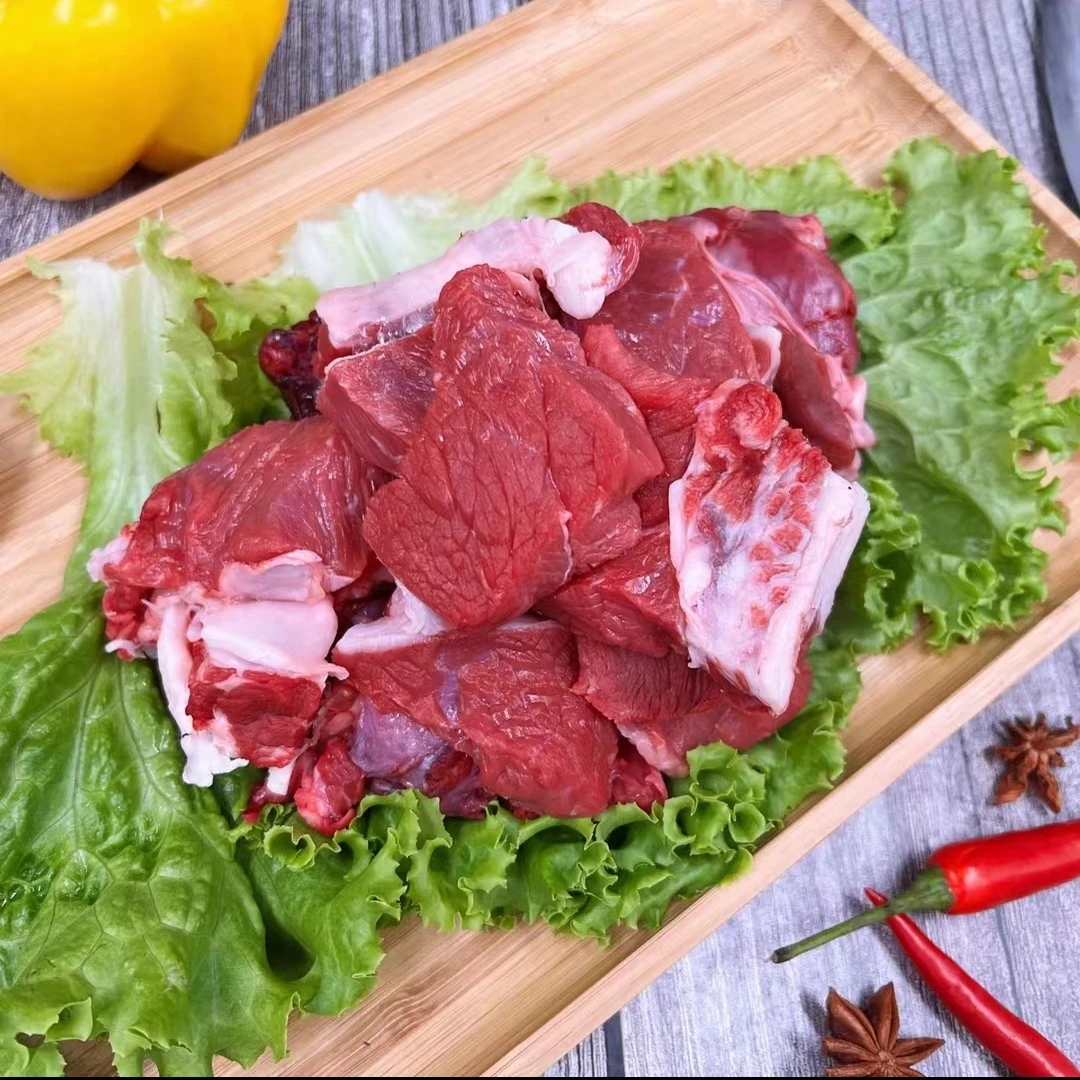 【牛脖肉】适合切块炖，绞馅