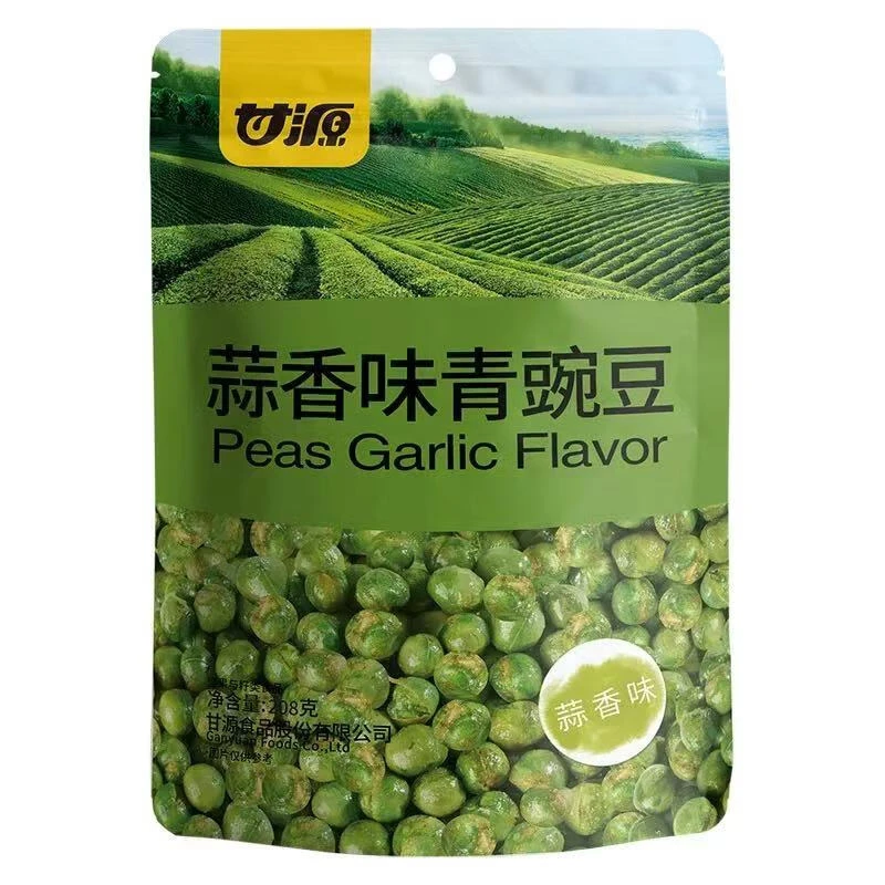 甘源蒜香味青豌豆 208g