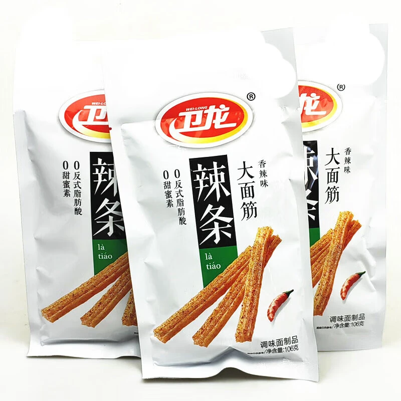 卫龙 大面筋大辣条(调味面制品)106g/袋