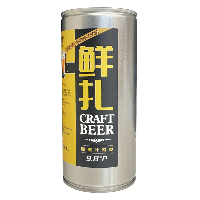 酒格鲜扎啤酒 1L