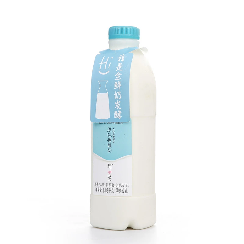 简爱 原味裸酸奶 1.08kg/桶(新旧包装 随机发货)