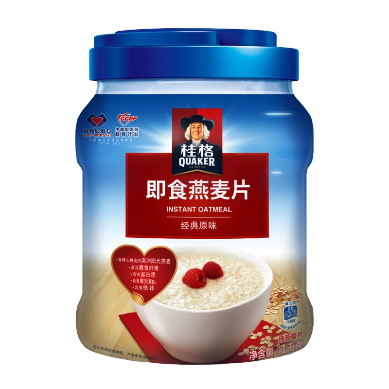 桂格（Quaker）即食燕麦片 1kg/ 罐
