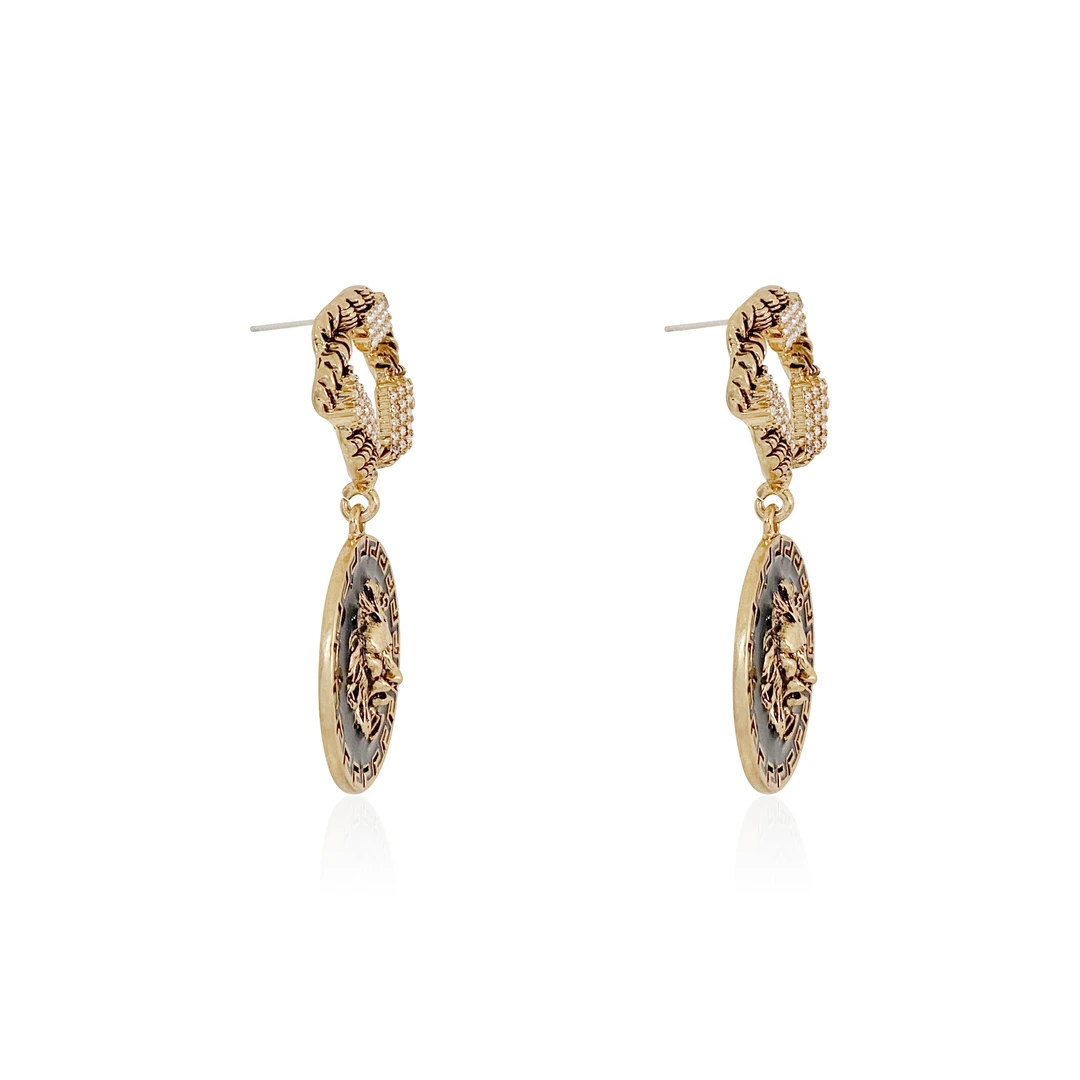 定制欧货-8586复古通勤耳钉