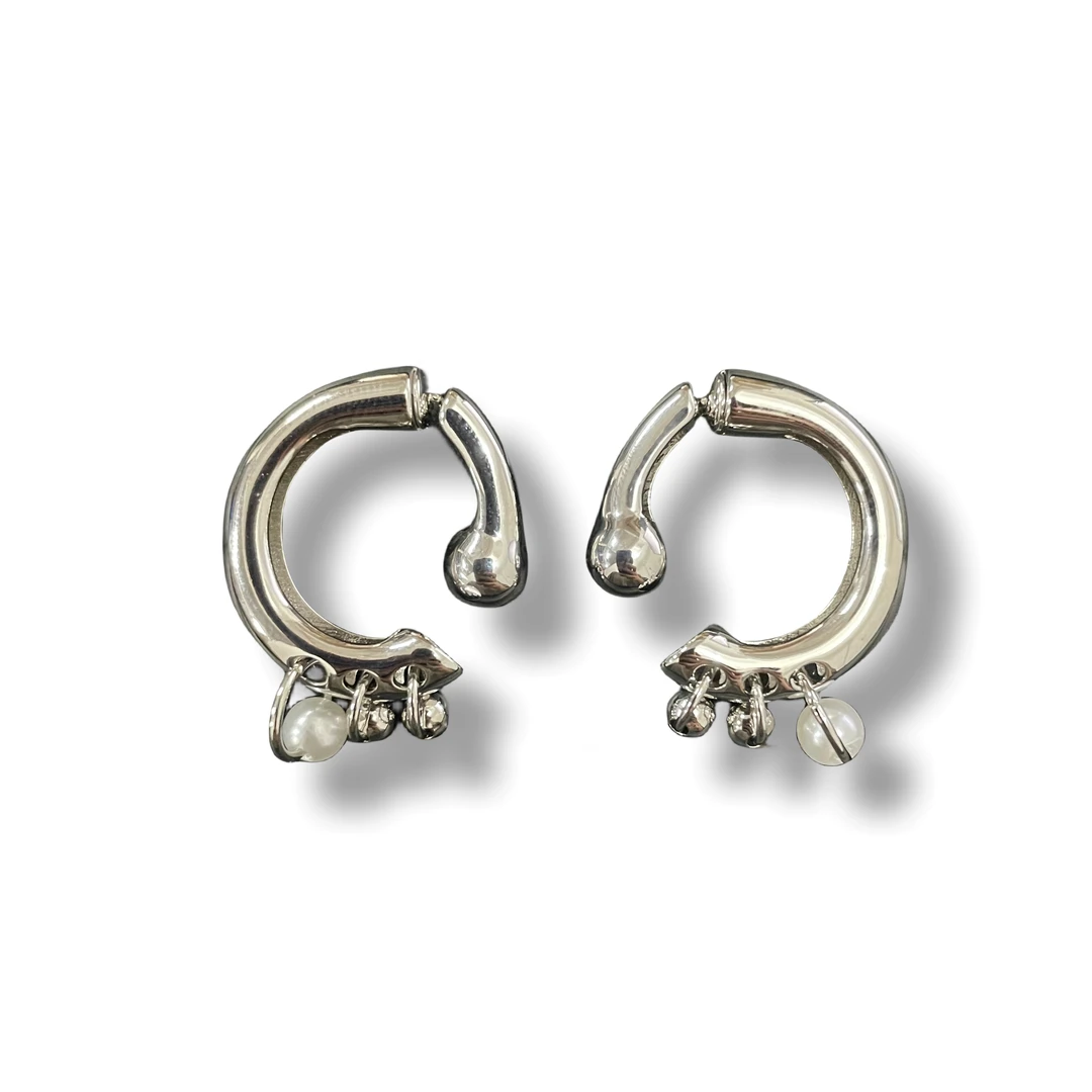 定制欧货-1418简约时尚个性环形耳环