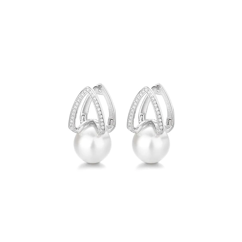 铜合金珐琅耳饰 定制欧货-1533轻奢高端高级感耳钉