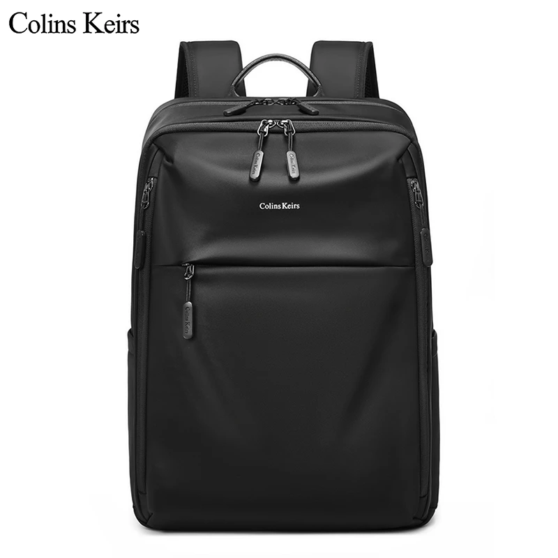 Colins Keirs男士双肩包大容量商务电脑包休闲时尚百搭双肩背韩版