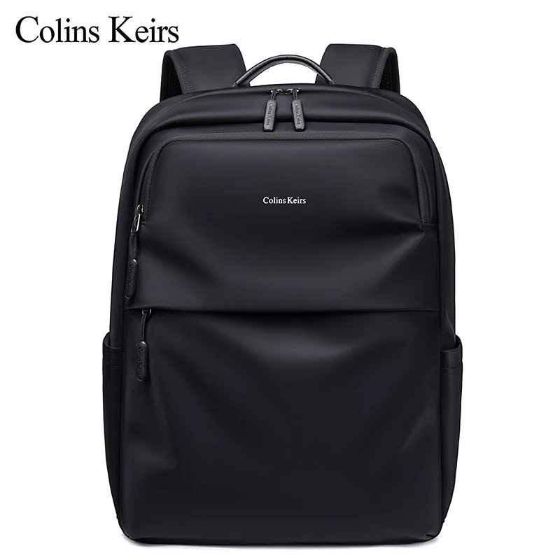 Colins Keirs男士双肩背时尚休闲多功能商务双肩包大学生潮流韩版