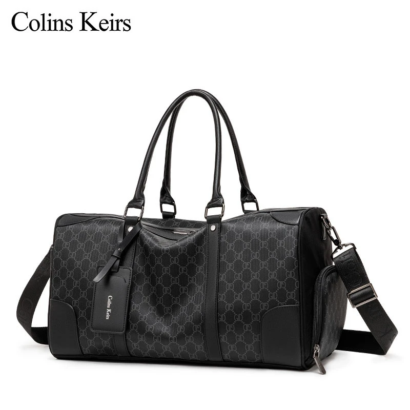 Colins Keirs男士短途旅行登机包干湿分离运动健身包大容量手提袋