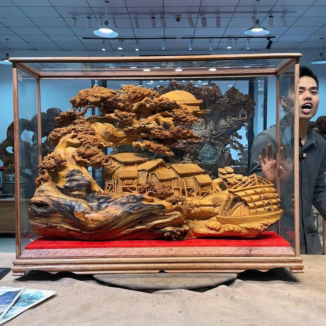 【闪购商品】崖柏根雕