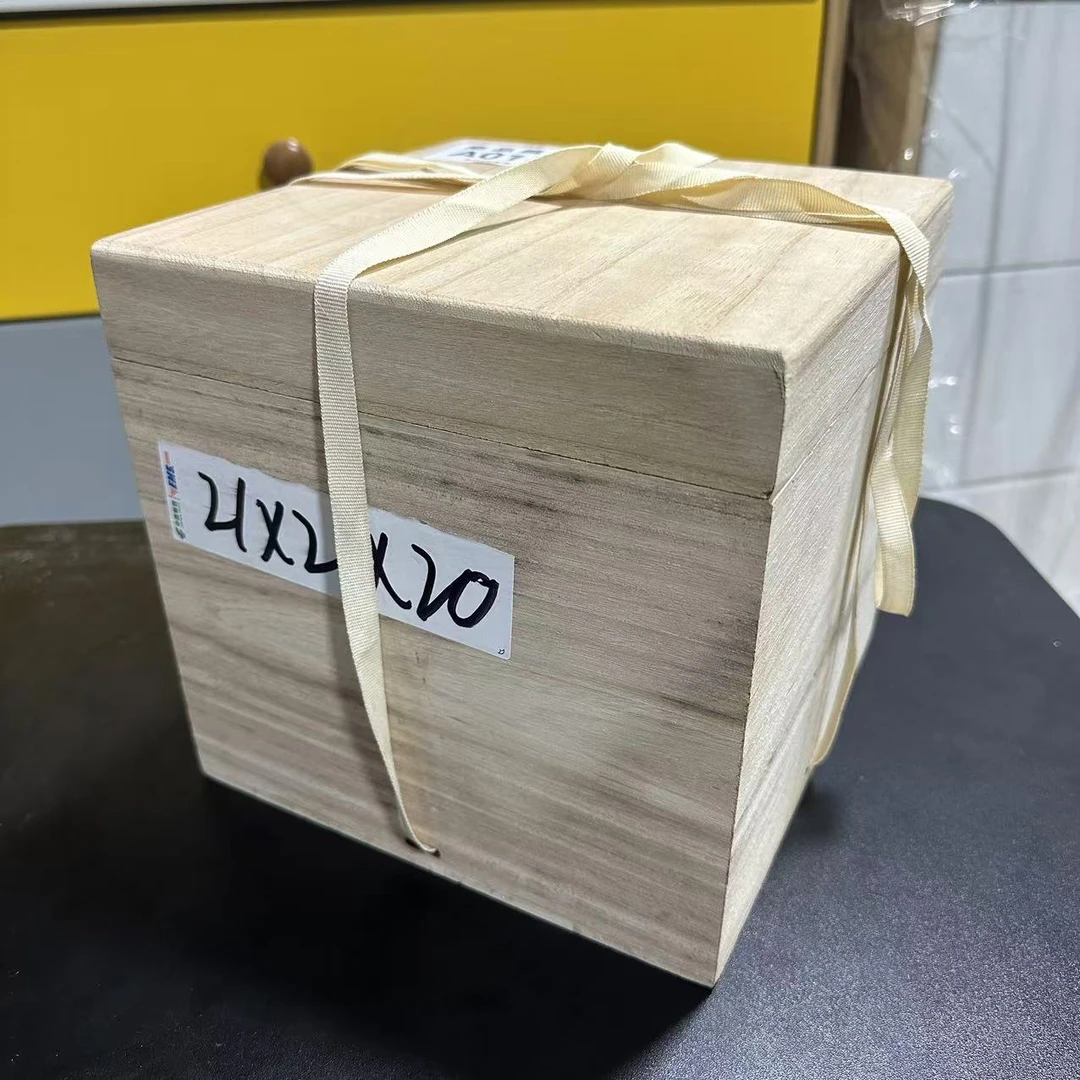 a013实木储物天地盖海绵内衬储物盒