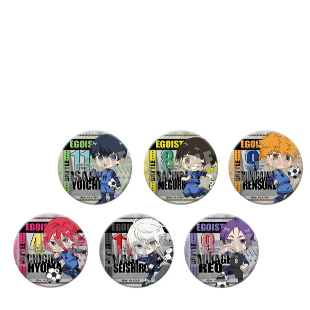 【现货】蓝锁蓝色监狱文教堂徽章限定吧唧BOX BATTLE ver【拆包】