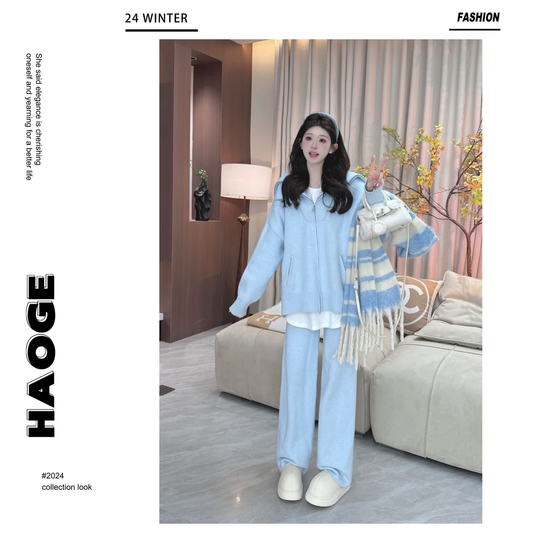 浩哥严选●  一周恋人针织休闲时尚宽松D2MY3065毛衣预秋冬百搭