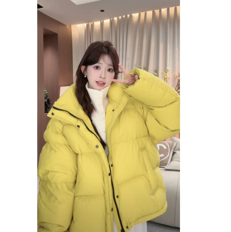 浩哥严选●奶酪陷阱D4YRF4160A‘’90白鸭绒羽绒服预短款时尚加厚