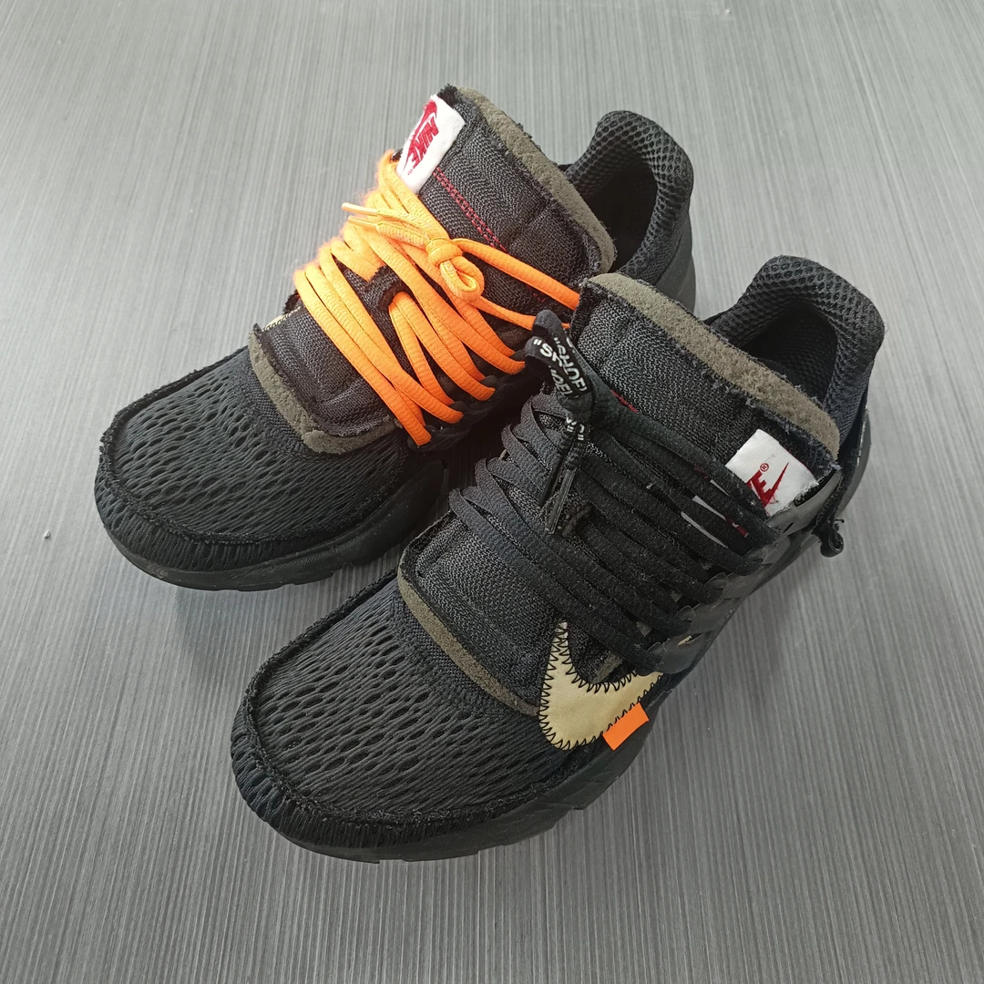95新 NIKE/耐克 41码/ow presto黑/无原盒/低帮休闲运动跑鞋