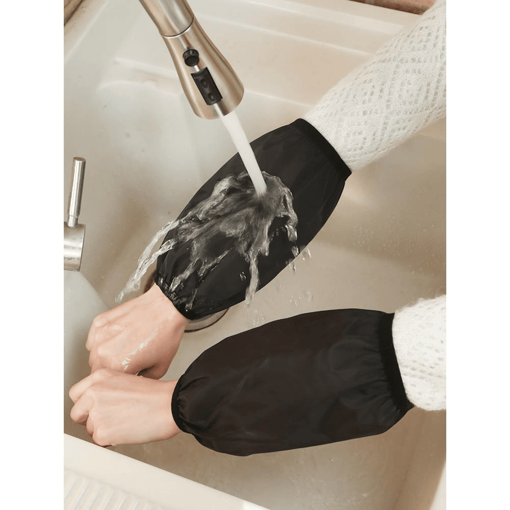 套袖女短款秋冬防水袖套新款2023成人羽绒服防脏护袖办公室手袖男