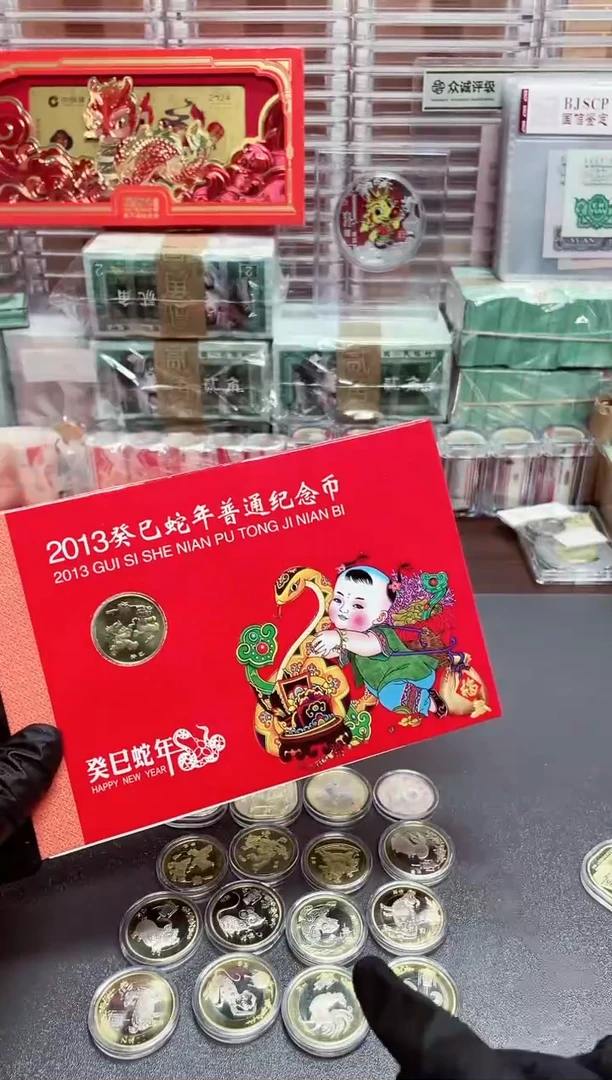 【闪购商品】铜2013蛇年纪念币单枚