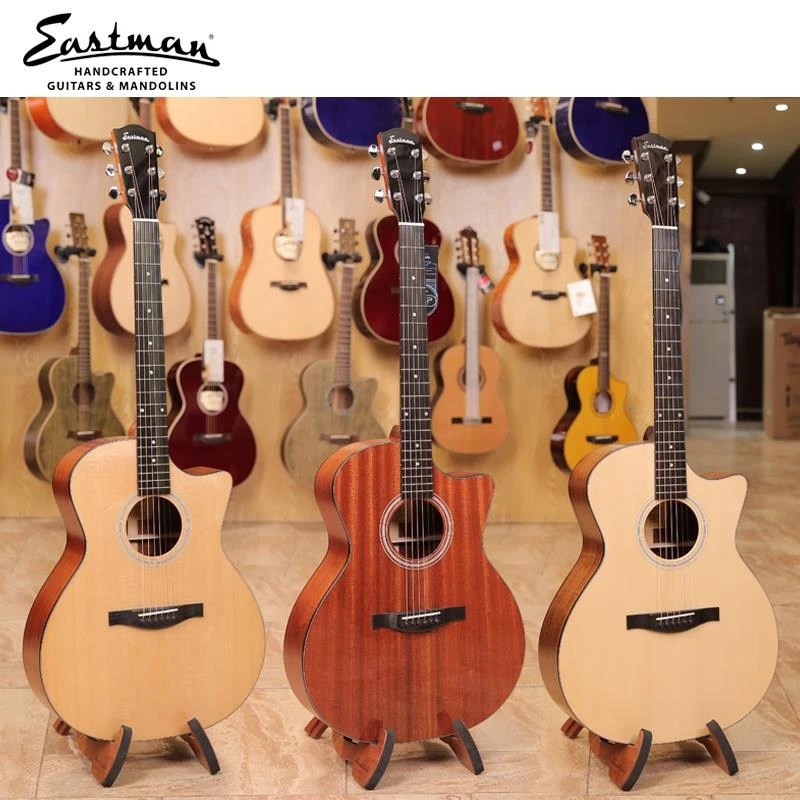 Eastman AC122 AC222全单民谣电箱吉他