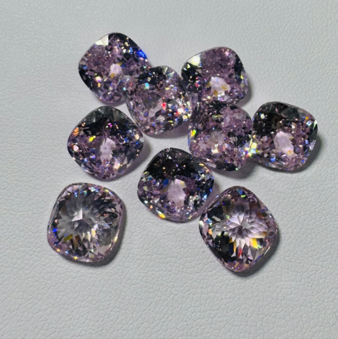 10m星空切肥方】DIY超闪美甲饰品尖底锆石钻冰透流行爆闪锆石奢华