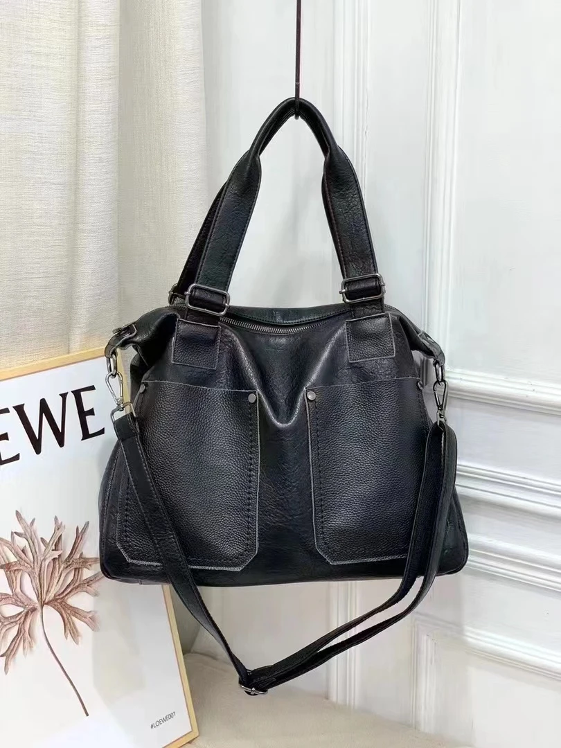 250-299熙彤经典大气休闲潮流女士斜跨单肩托特手提包