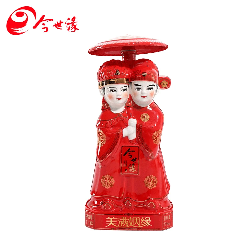 今世缘今世缘美满姻缘珍藏纪念酒52度1L