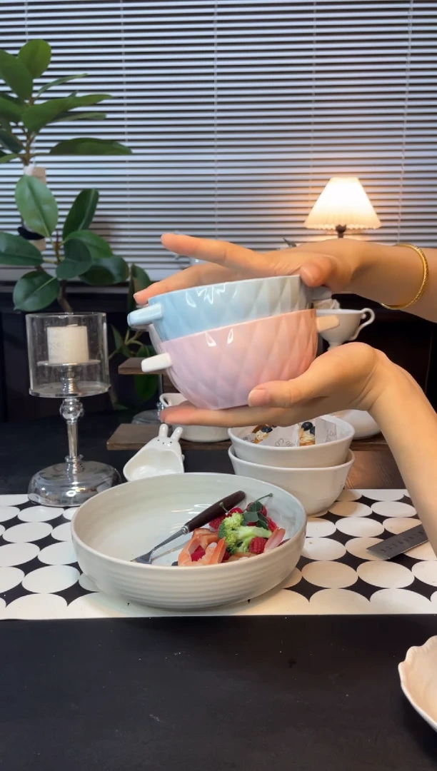 【闪购商品】盘陶瓷盘（单品不带刀叉）微瑕