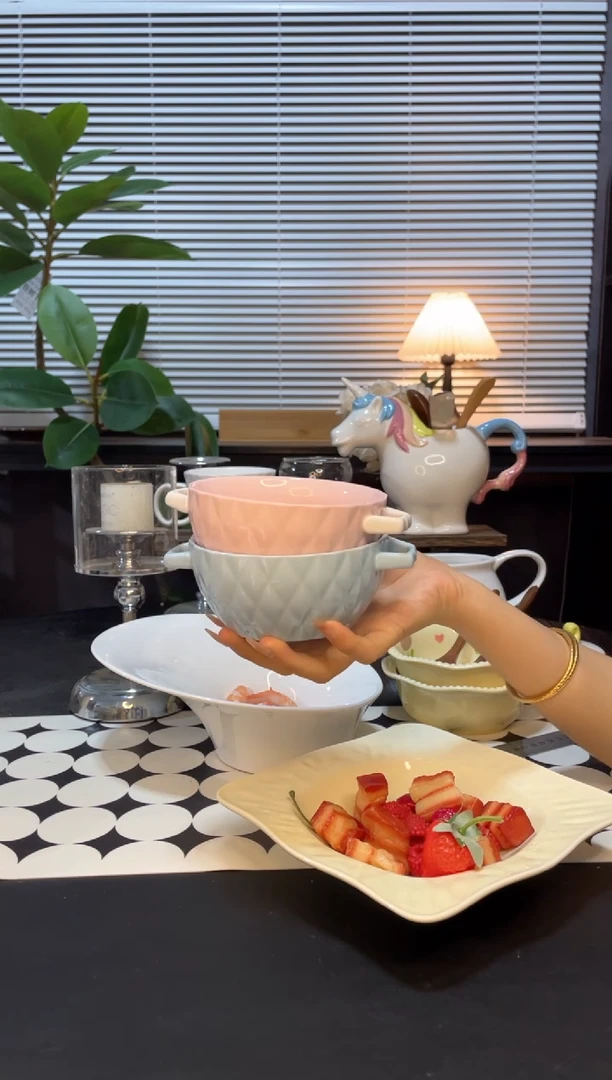 【闪购商品】盘陶瓷盘（单品不带刀叉）微瑕