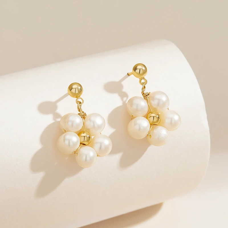 mck归路谭松韵归晓同款珍珠耳环女2025新款耳坠气质高级感耳饰ins